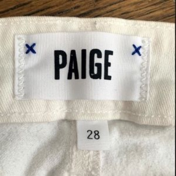 Pure White Paige Verdugo Crop Jeans - Picture 6 of 7